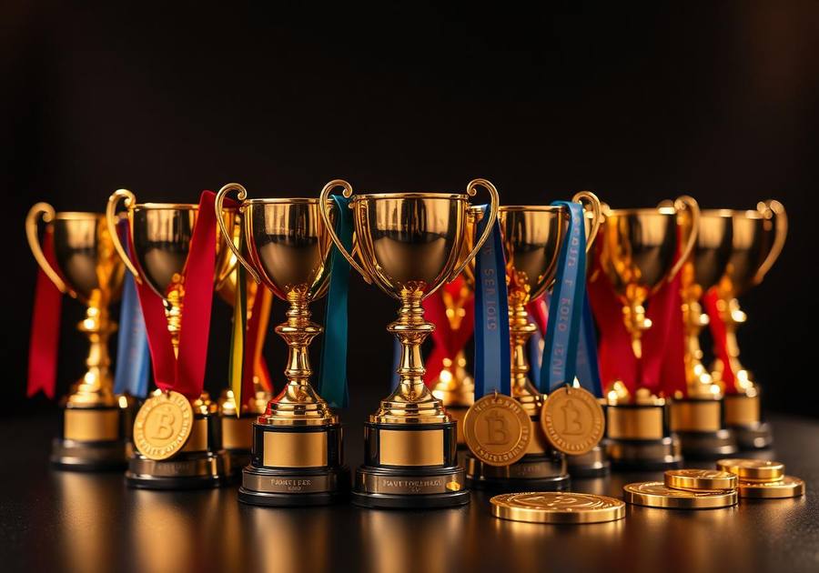 Medals, Awards & Gifts for schools — Trophies, medals, ribbons, mementoes and customised awards.