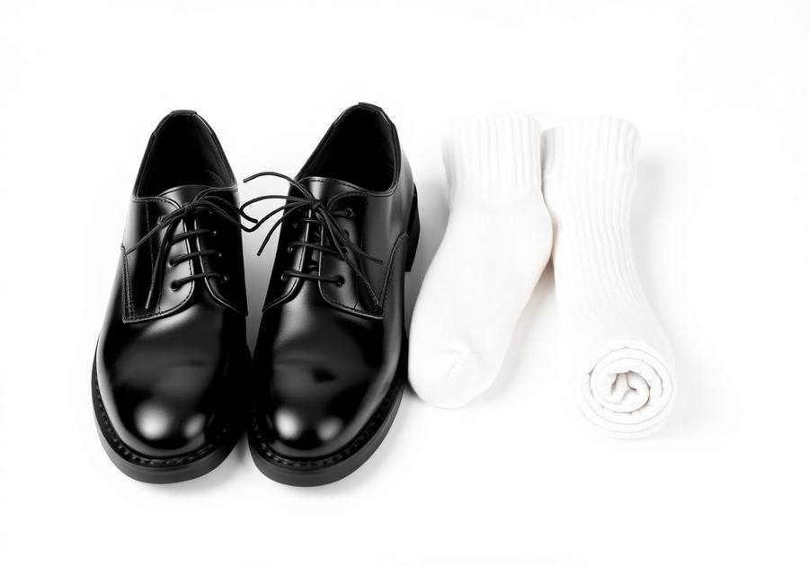 Shoes & Socks for schools — Formal & sports shoes, girls' shoes, white/navy socks from trusted brands.